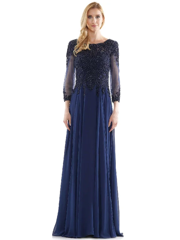 Marsoni Long Long Sleeve Mother of the Bide Gown 217 Sale