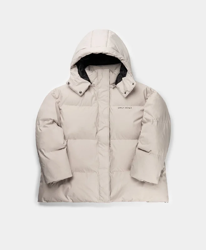 Nacreous Clouds Beige Nicole Puffer