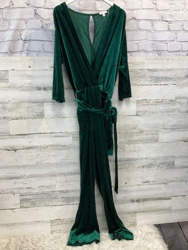 Jumpsuit By Clothes Mentor In Green, Size: 2x