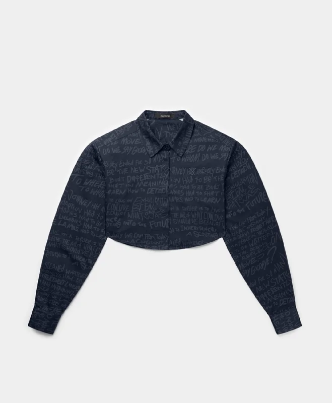 Deep Navy Raine Shirt