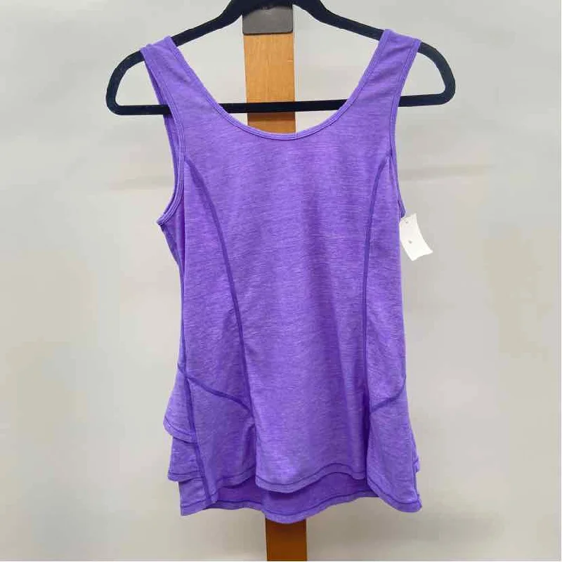 Lululemon Women's Size 6 Lilac Heathered Tank