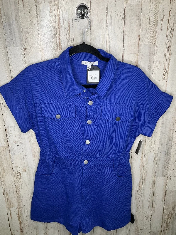 Blue Romper Clothes Mentor, Size M