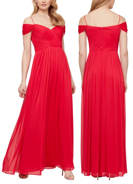 Ignite Evenings Long Red Formal Dress Sale 7132139