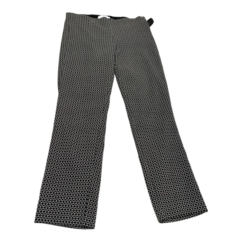 Pants Leggings By Elle In Black & White, Size: Xs