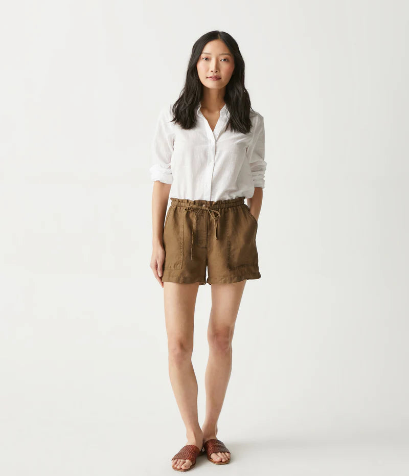 Paulette Linen Short