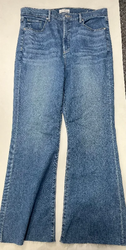 Denim Jeans Flared Loft, Size 14