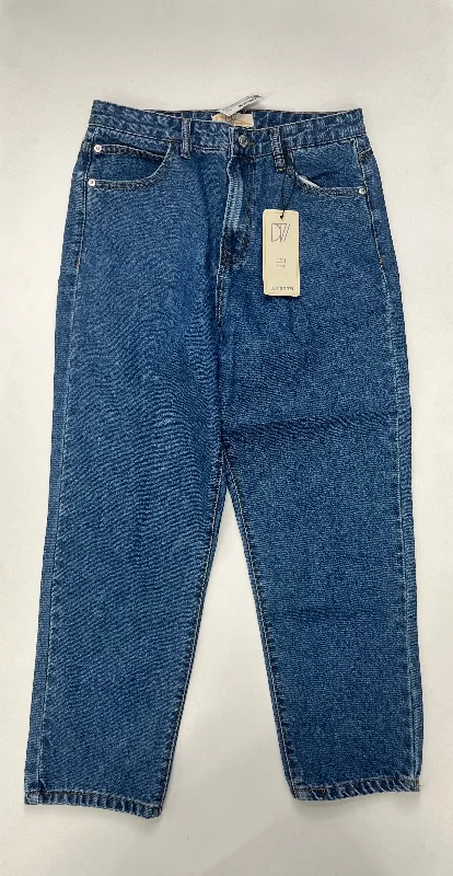 Denim Jeans Straight Dont Think Twice, Size 8