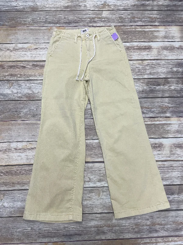 Yellow Jeans Flared Paige, Size 2