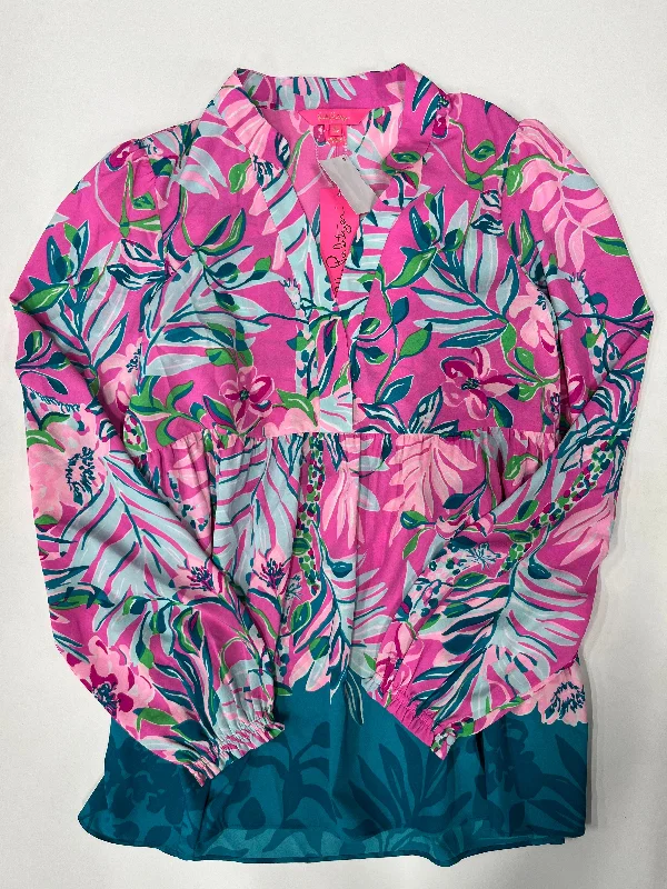 Blouse Long Sleeve By Lilly Pulitzer NWT  Size: Xs