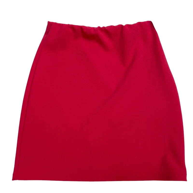 Skirt Mini & Short By Boohoo Boutique In Pink, Size: S