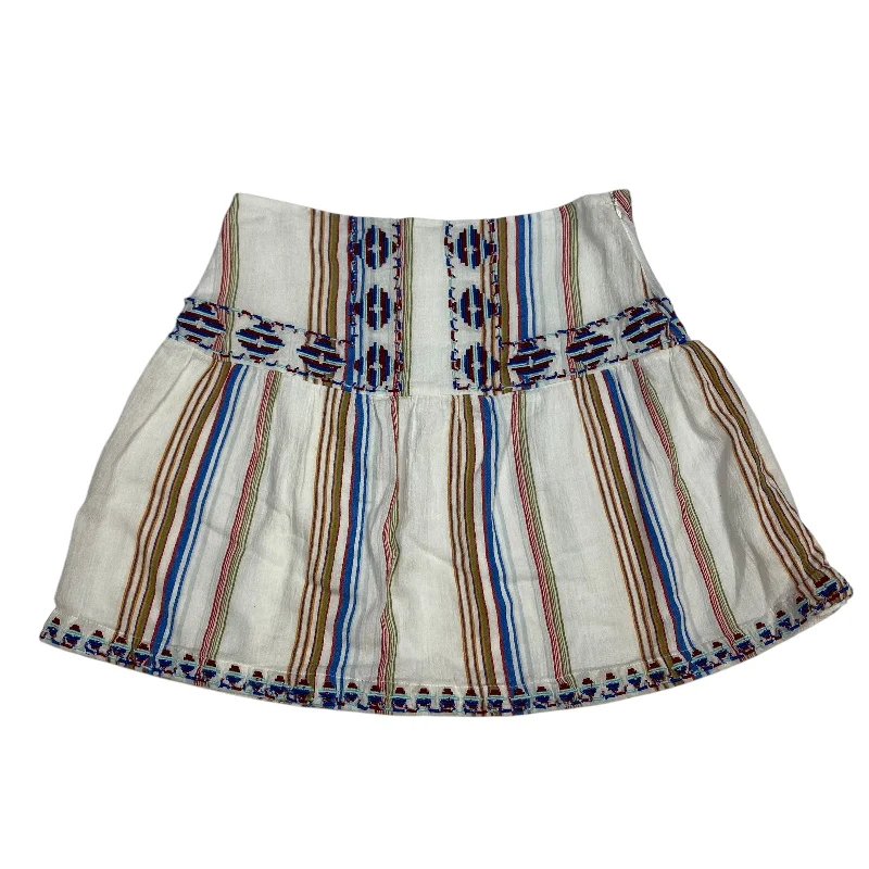 Skirt Mini & Short By Love Sam In White, Size: S