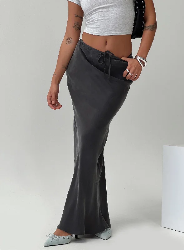 Tranquilis Maxi Skirt Slate