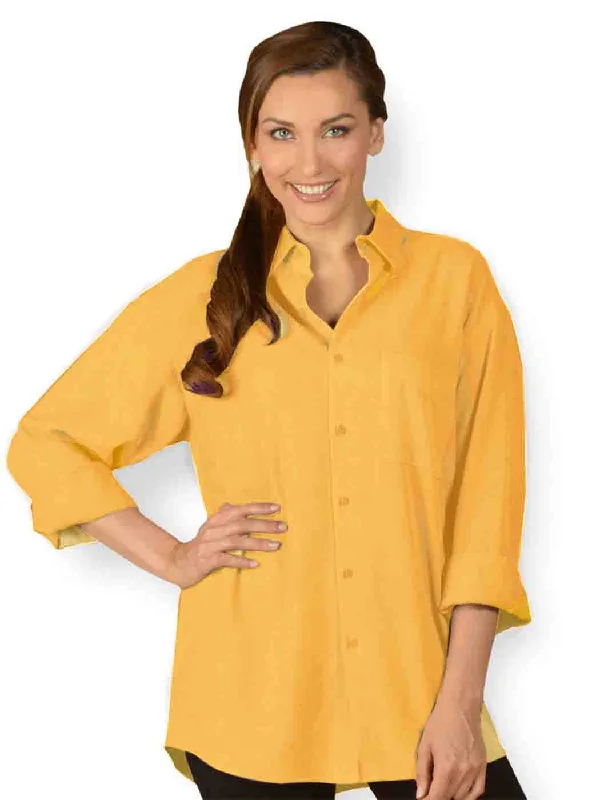 Tianello TENCEL™ Boyfriend Shirt - More Colors - XXL- Nectar,Black,White,Periwinkle