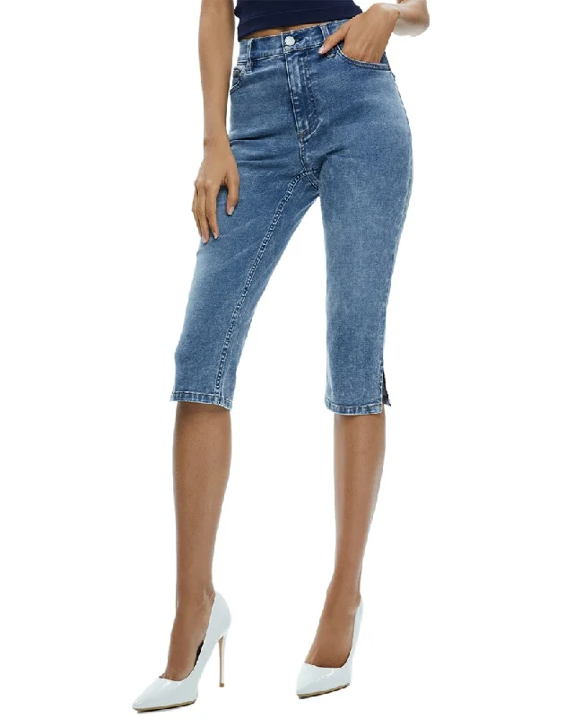 alice + olivia Emmie Mr. Clam Digger Jean