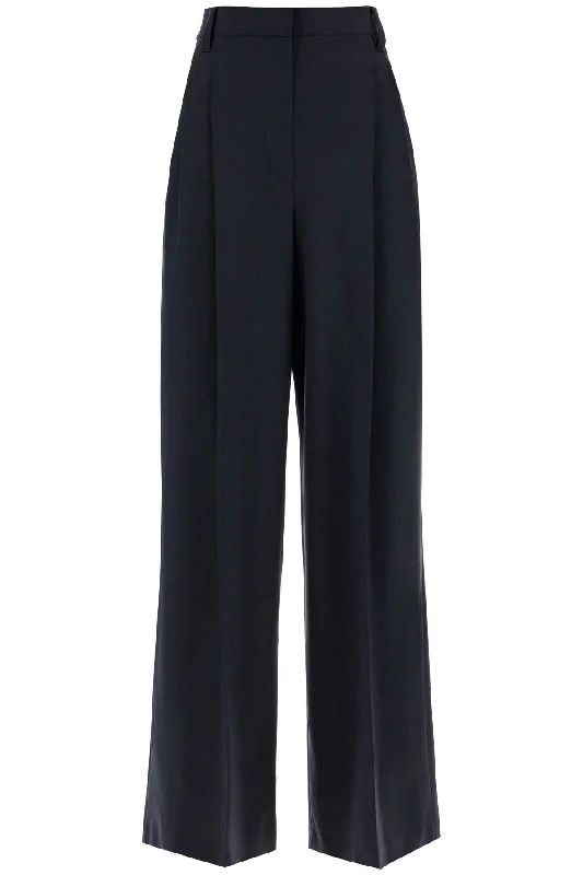 Brunello Cucinelli Women's Wide Tropical Luxury Trousers