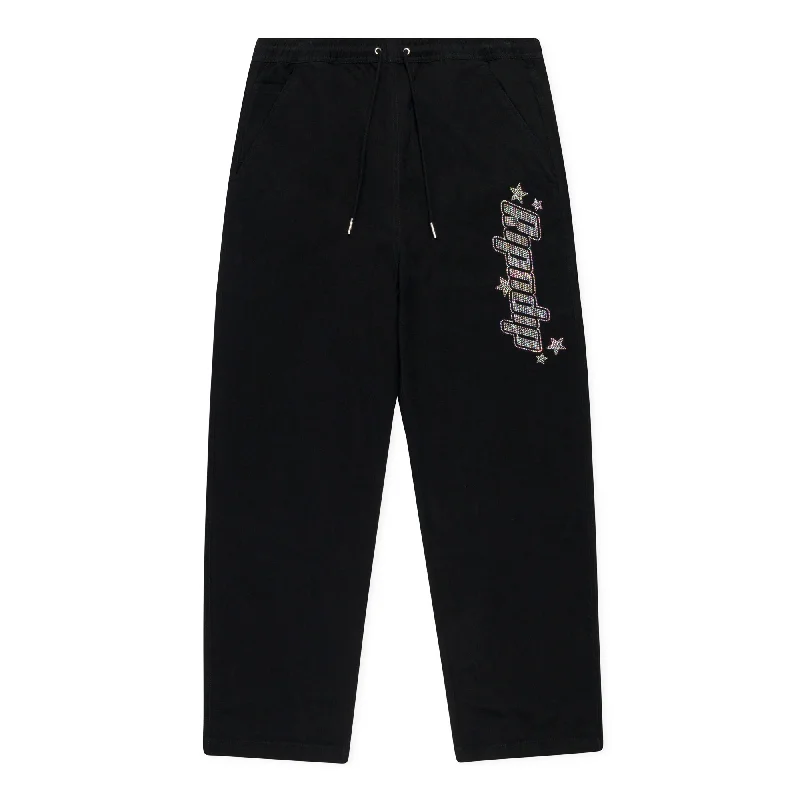 Kawaii Nerm Wide Leg Pants (Black)