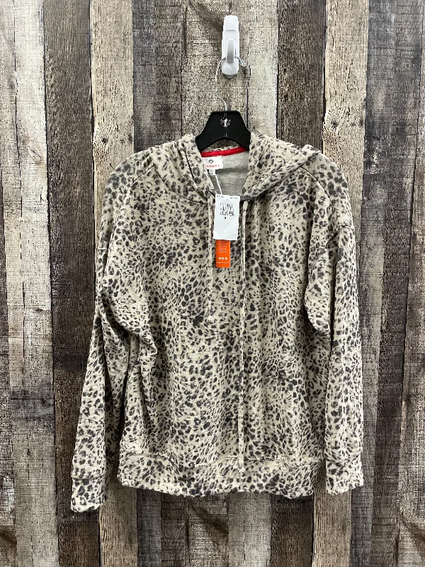 Top Long Sleeve By Sundry In Animal Print, Size: M