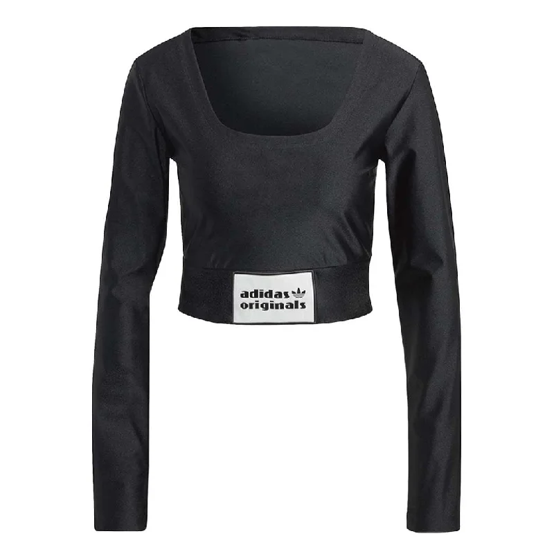 adidas - Women's Long Sleeve Crop Top (IC8549)