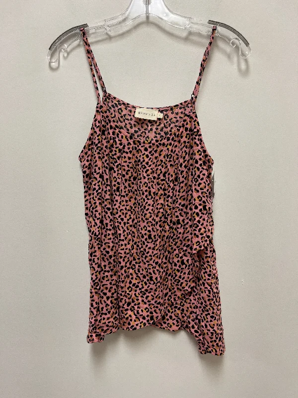 Top Sleeveless By Clothes Mentor In Animal Print, Size: S