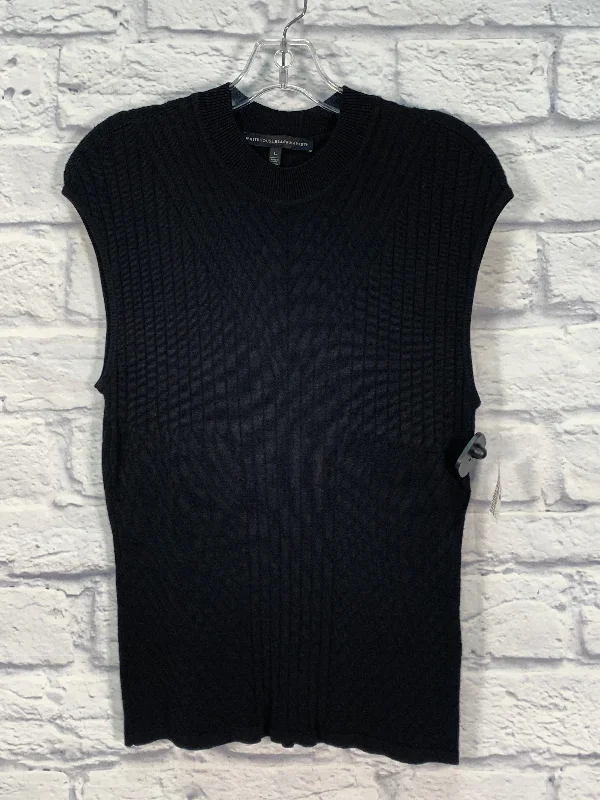 Top Sleeveless By White House Black Market In Black, Size: L